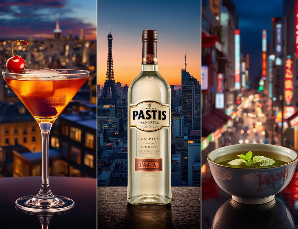 Напитки больших городов: в Нью-Йорке, Париже и Токио